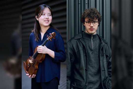 Hana Chang (violin) and Arthur Hinnewinkel (piano) - CMS