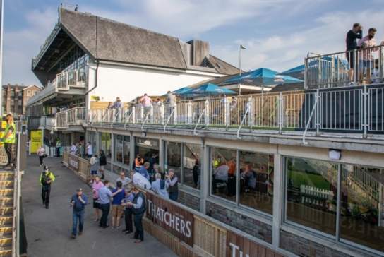 Thatchers Café at the Seat Unique Stadium