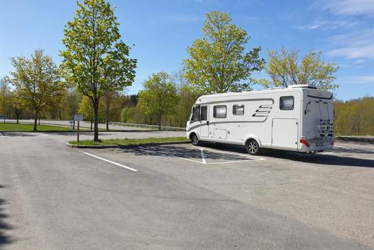 Motorhome parking Mysen