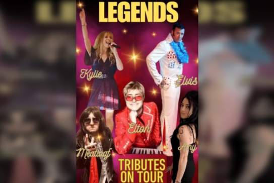 Legends Tributes on Tour - 5 Tributes One Show
