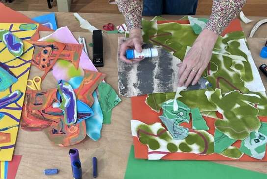 Collage Workshop with Bruce Ingram