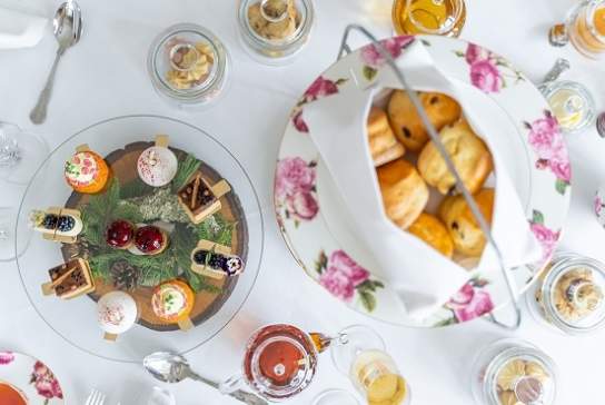 Afternoon tea at Leonardslee