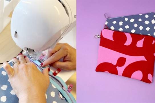 Beautiful Box Wash Bag - Sewing Machine Workshop