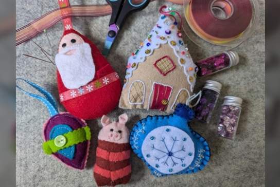 Festive Workshop - Felt Decorations