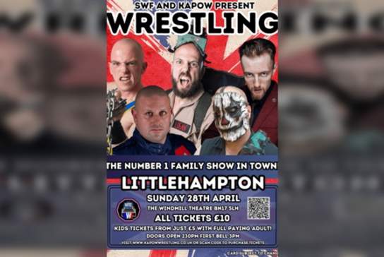 Wrestling live in Littlehampton