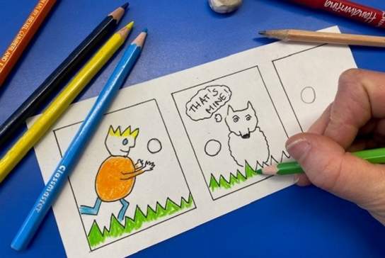 Junior Art School: Comics and Cartoons (7-13 years)