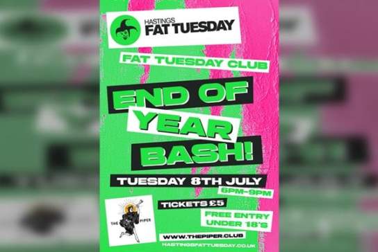 Fat Tuesday Club End Of Year Bash
