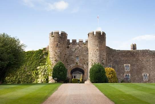 Afternoon tea at Amberley Castle
