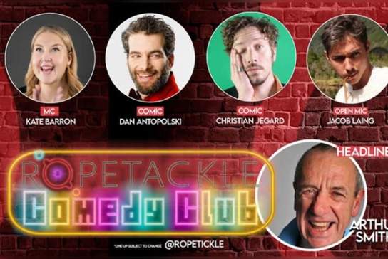 Ropetackle Comedy Club Ft Arthur Smith