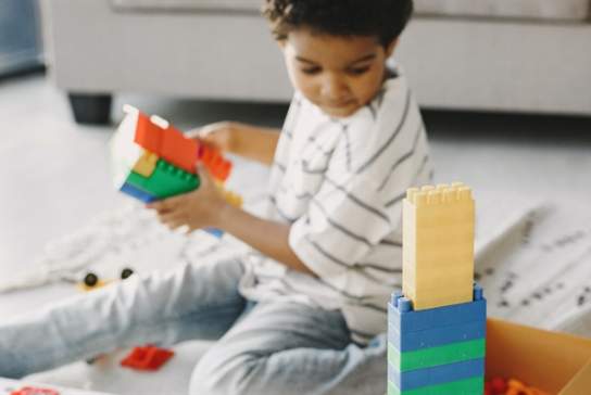 Holiday Make & Take - Lego Stamping