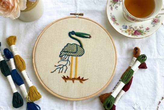 Jacobean Crewelwork Hand Embroidery Workshop