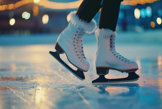 Ice Skating at Seal Bay Resort