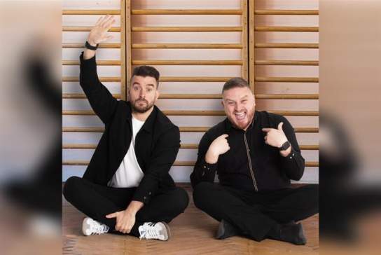 Two Mr P's in a Podcast Live