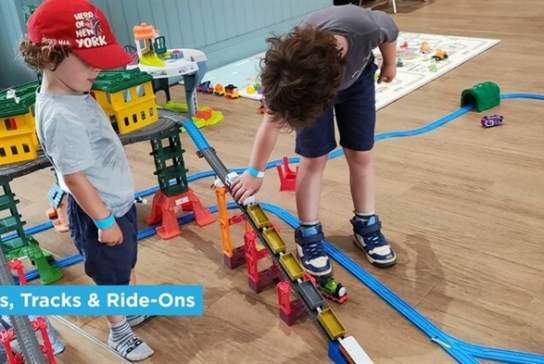 Trains, Tracks & Ride-Ons!