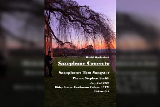 Maslanka Saxophone Concerto - Eastbourne College