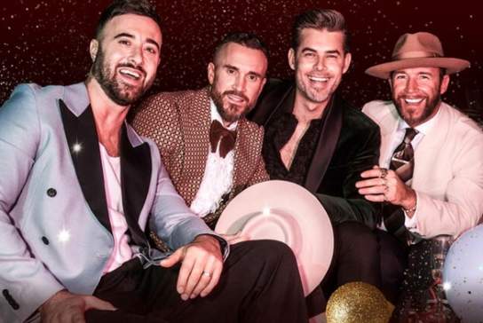 The Overtones Christmas Party