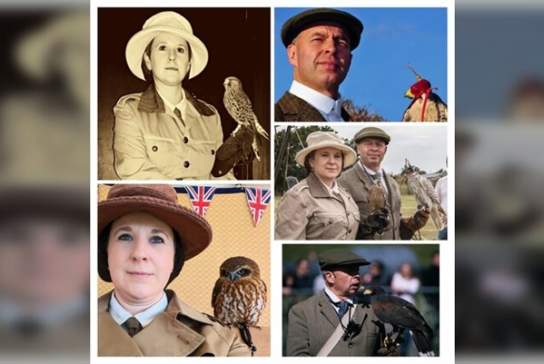 Edwardian and The Great War Historic Falconry