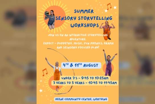 Bertie and Bow Summer Holiday Workshop for Under 3's