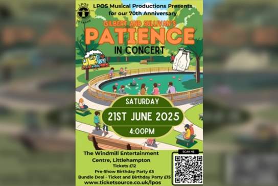 Lpos Musical Productions Presents Patience & 70th Birthday Party