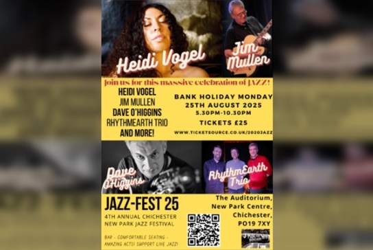 Jazz-Fest'25 With Heidi Vogel, Jim Mullen And Dave O'Higgins