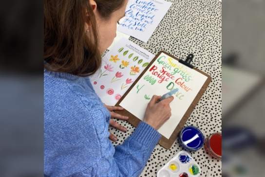 Watercolour Brush Lettering Workshops