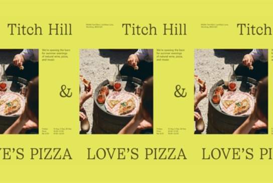 Titch Hill Loves Pizza