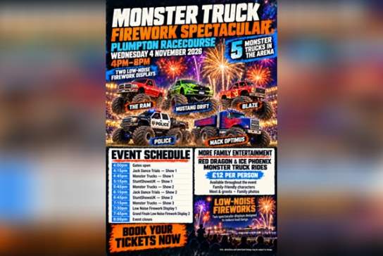 Monster Truck Firework Spectacular