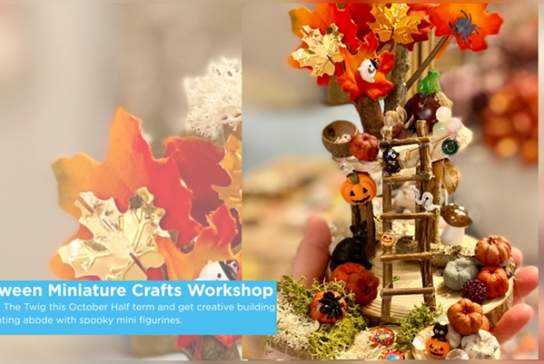 Haunted Halloween Miniature Crafts