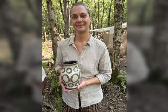 Raku Pottery Workshops in The Woods