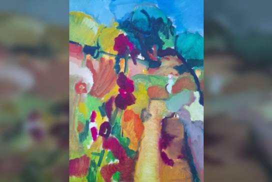 Painting in the Garden