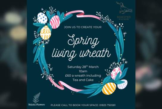 Living Spring Wreath Workshop