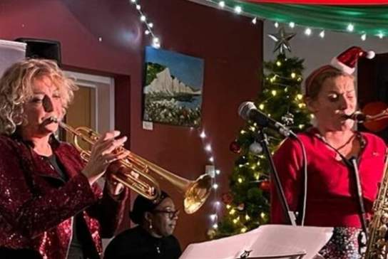 Jane Tuff (sax) & Sue Richardson (tpt/vox) with The Neal Richardson Trio