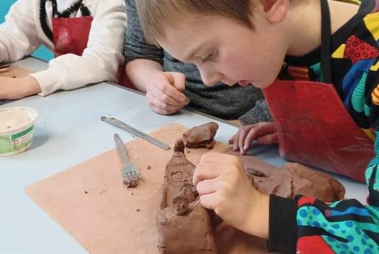 Art for All: Clay Axolotls (5yrs+)