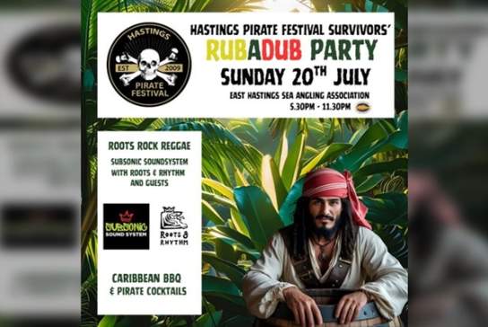 Hastings Pirate Festival Survivors' RubaDub Party