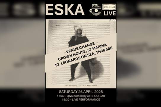Dark Circles presents ESKA live at Crown House, St. Leonards * NOTE VENUE CHANGE