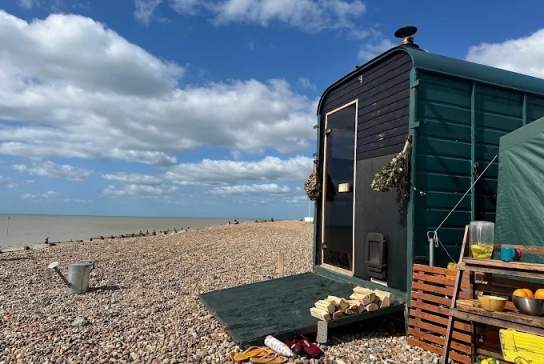 Fire, Salt & Sea beach sauna