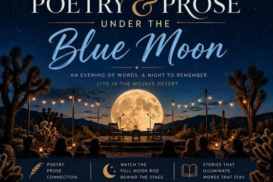 Poetry & Prose Under the Blue Moon