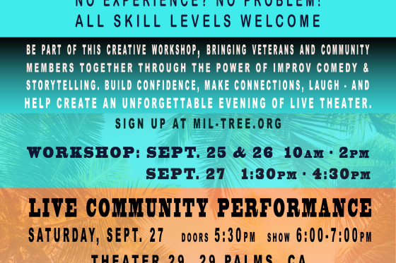 Improv Workshop & Performance Experience