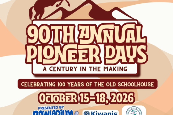 90th Annual Pioneer Days, "A Century in the Making: Celebrating 100 Years of the Old Schoolhouse"