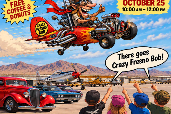 Historic Airplane Display & Car Show