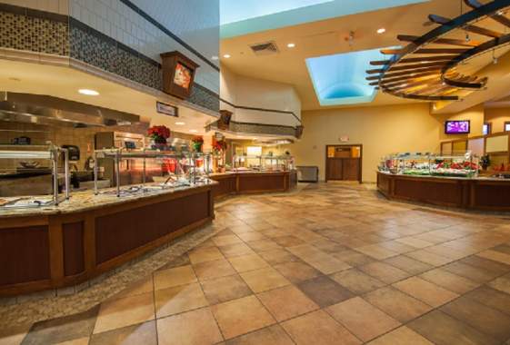 The Food Court at Three Rivers Casino