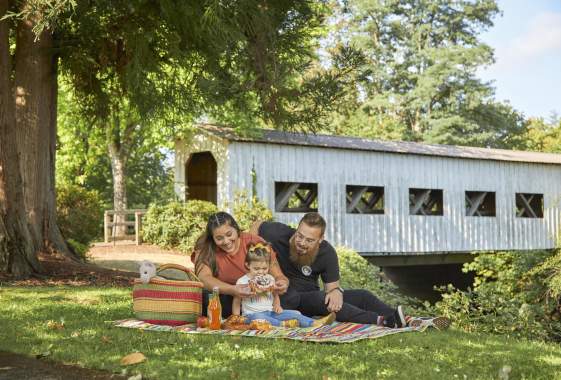 Cottage Grove Covered Bridge Tour Route