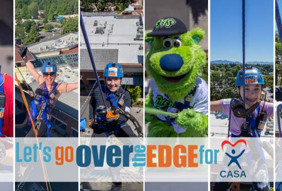 Over the Edge: Block Party & Rappel Down Hyatt Place for CASA