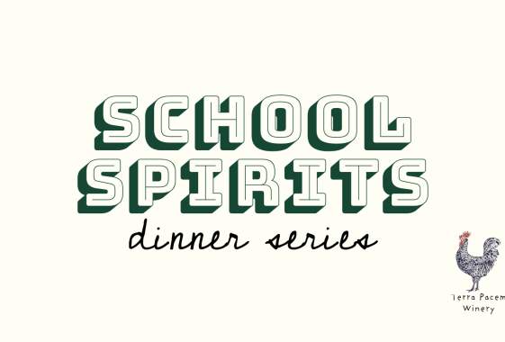 School Spirits Tasting Dinner with Terra Pacem Winery