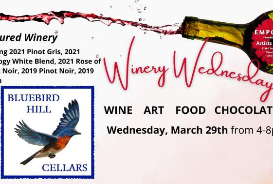 Winery Wednesday with Bluebird Hill