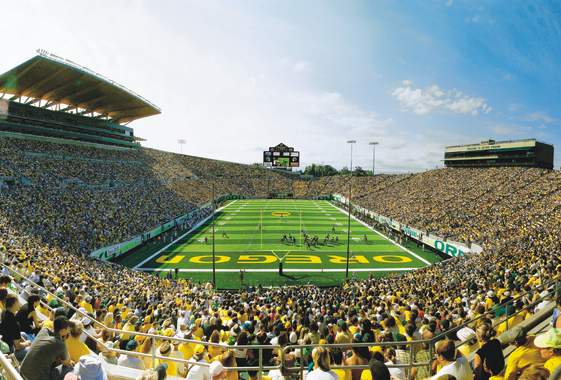 A Fall Football Weekend in Eugene