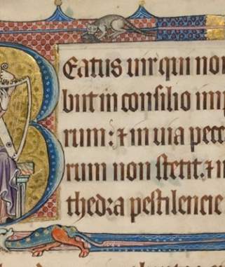 Music in the Luttrell Psalter, by Kate Witney