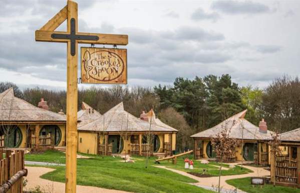 Alton Towers Enchanted Village Woodland Lodges