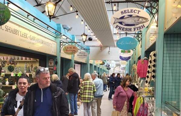 Leek Indoor Butter and Trestle Market