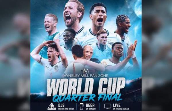 Aynsley Mill Fan Zone: England V Norway
